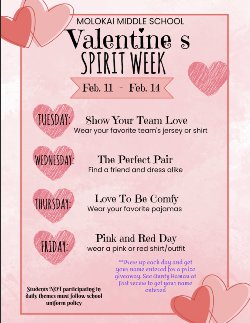 Valentine\'s Spirit Week